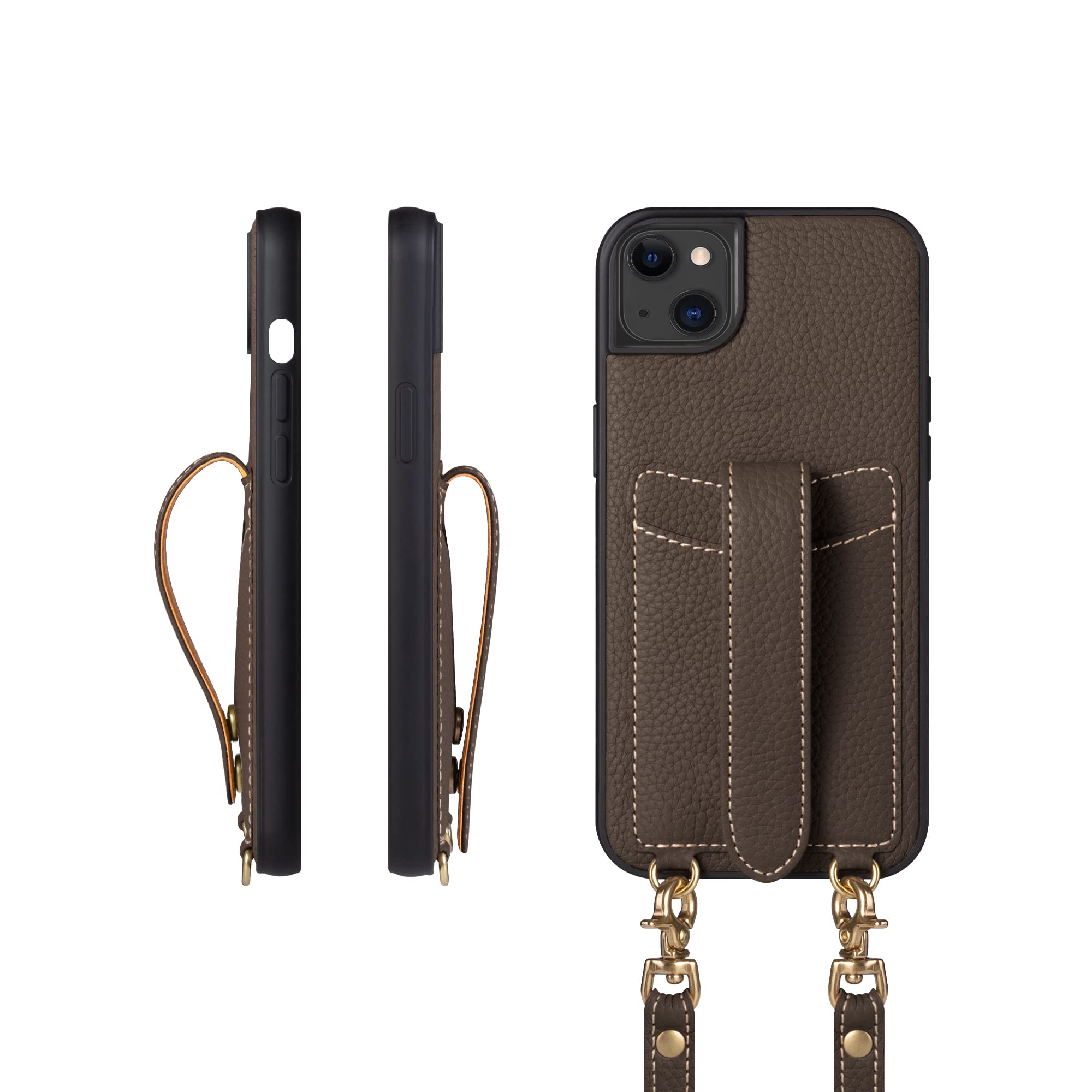 Amazon.co.jp: COGURE スマホケース iPhone15Plus用 ケース ショルダー